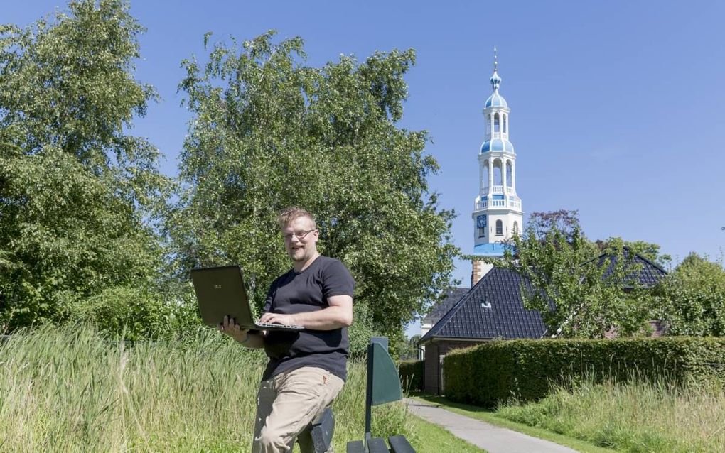 Eduard Wustenveld van KerkSPOT. beeld Sjaak Verboom