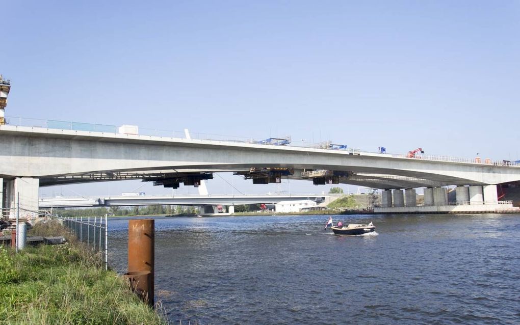 Nieuwe brug over het Amsterdam-Rijnkanaal. beeld Rijkswaterstaat