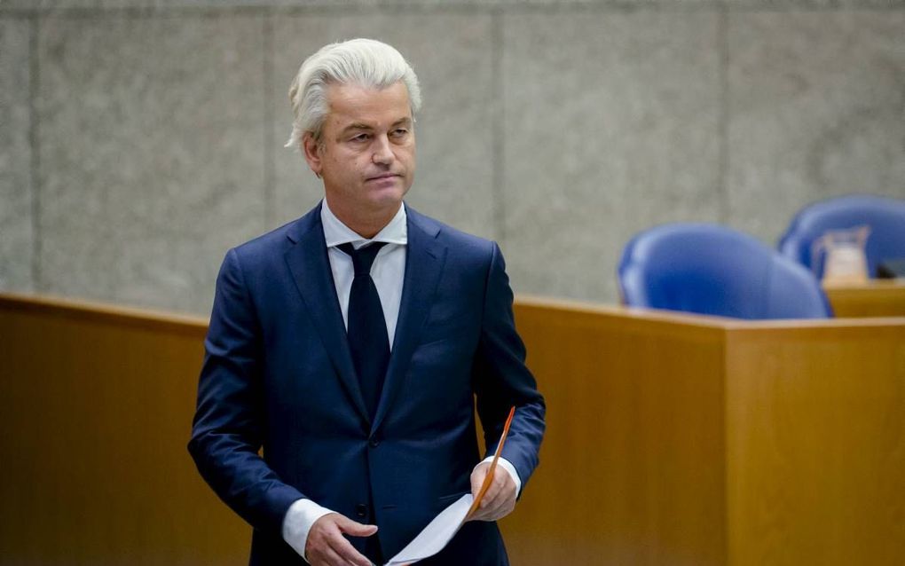 PVV-leider Wilders, beeld ANP.