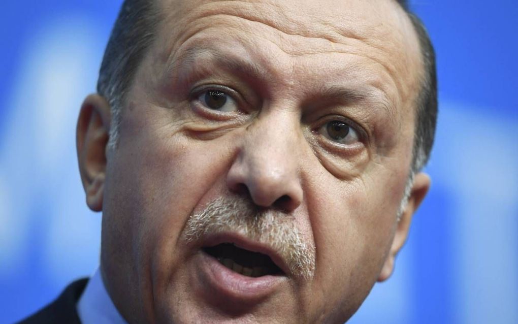 Erdogan. beeld AFP, Greg Baker