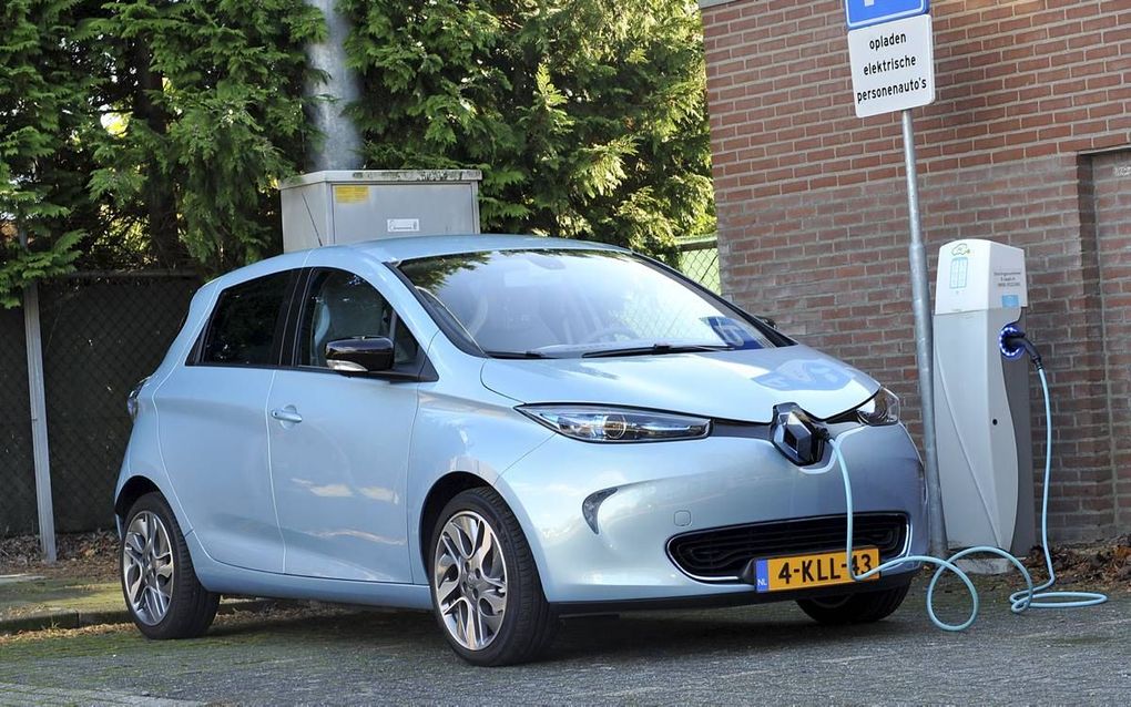 Het aantal elektrische auto's is opnieuw toegenomen. beeld Tony Vos