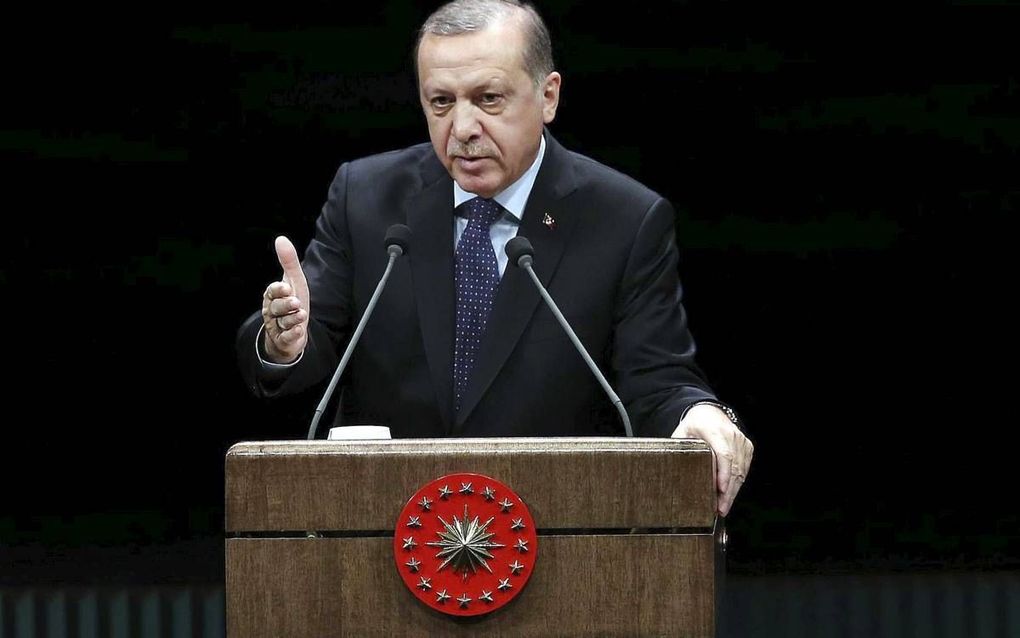 Erdogan. beeld AFP, Adem Altan