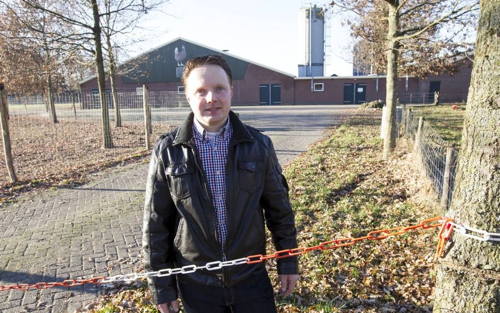 Van de Heg leeft in spanning, in deze tijden van dreigende vogelgriep. beeld RD, Anton Dommerholt