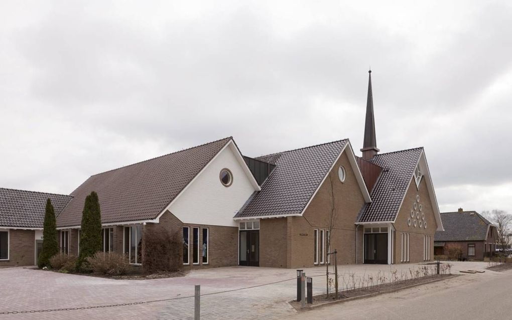 Kerkgebouw van de gereformeerde gemeente Terwolde-De Vecht. beeld André Dorst