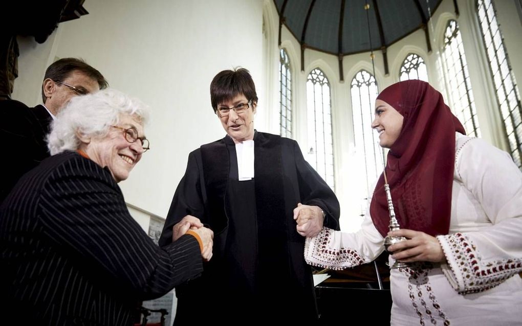 „Wie resonantie zoekt en geeft, levert er echt een bijdrage aan dat beschavingen door mensen de ”onze” kan worden genoemd zonder dat ze mensen uit het ”wij” van ”onze beschaving” uitsluiten.” beeld ANP, Martijn Beekman