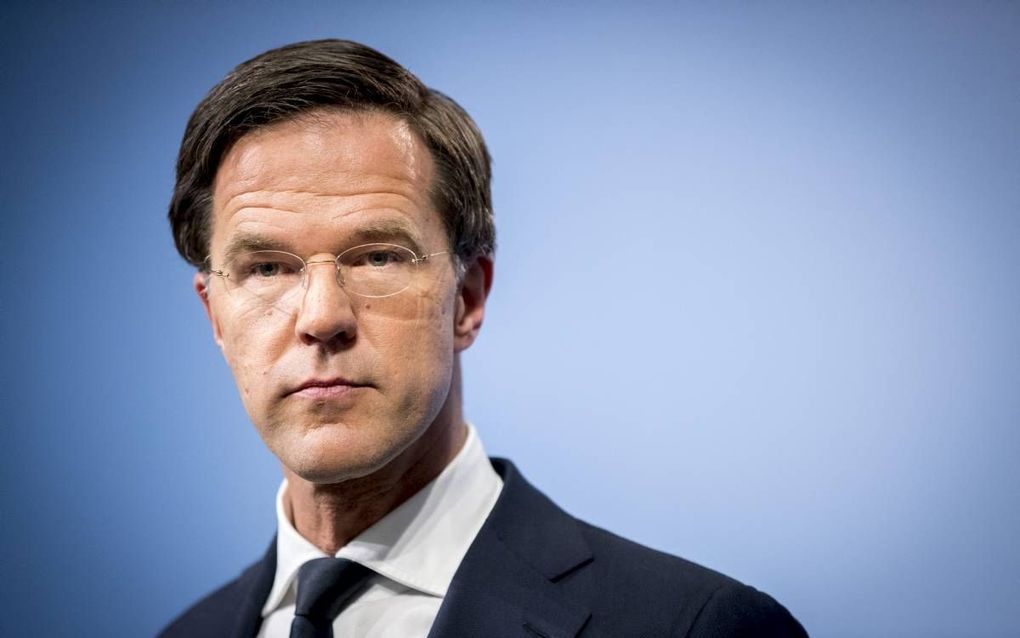 Premier Rutte, beeld ANP, Jerry Lampen.