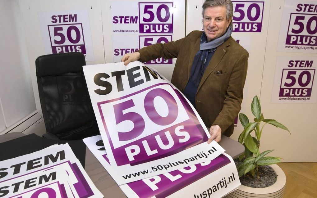 campagneleider Toine Manders van 50PLUS beeld Dirk Hol