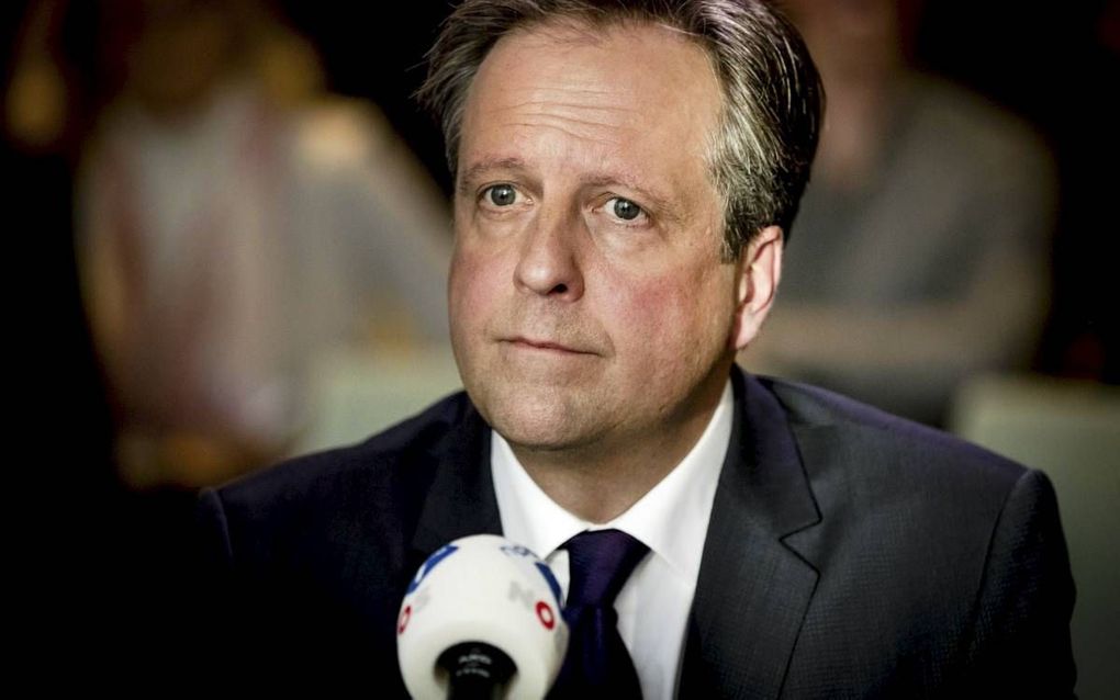 D66-leider Pechtold, beeld ANP, Remko de Waal.