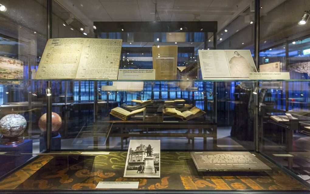 De tentoonstelling ”De wereld van de VOC” vertelt over een roemrijk verleden, maar ook over een „ongeluckige voyagie” en scheepslieden die nimmer terugkeerden. beeld Nationaal Archief, Anne Reitsma