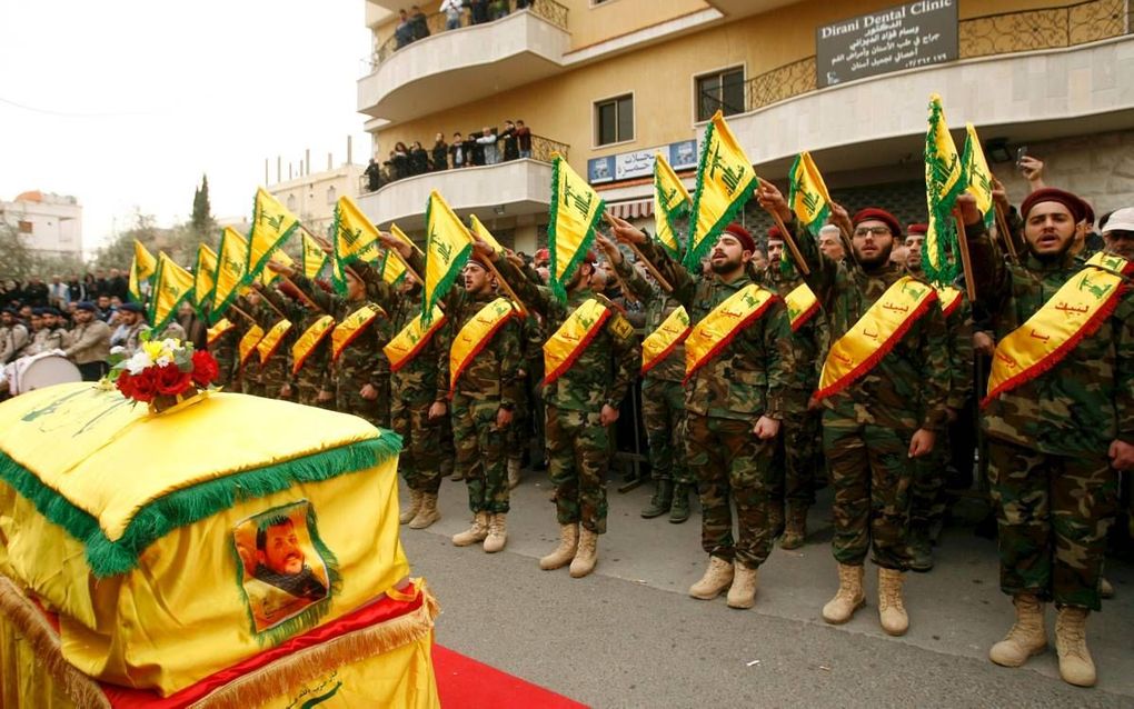 Hezbollah beheerst heel Libanon. Al-Qaida zou dit in Syrië kunnen gaan doen.  beeld AFP, Mahmud Zayyat