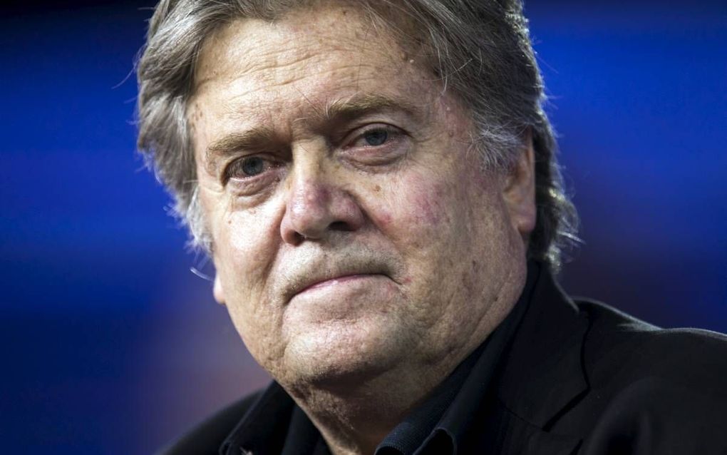 Steve Bannon. beeld EPA, Jim Lo Scalzo