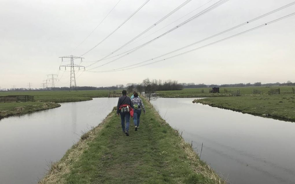 De Steinse tiendweg is alleen toegankelijk voor wandelaars. beeld RD