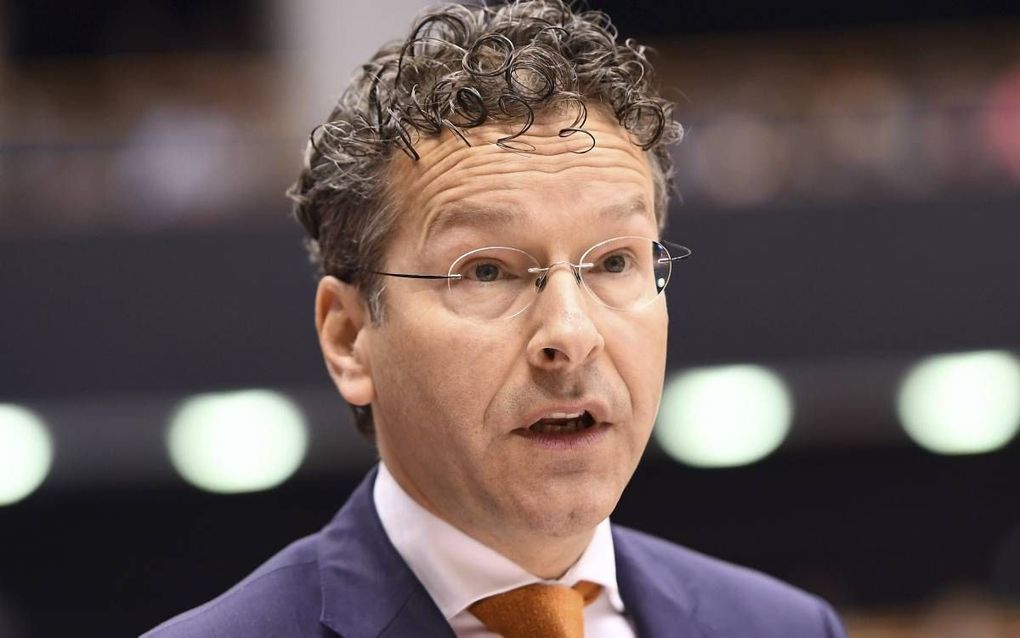 Dijsselbloem. beeld AFP, Emmanuel Dunand