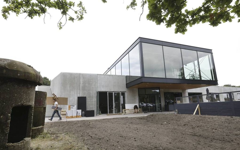 Een camping bij Renswoude is vervangen door het Grebbeliniemuseum. beeld VidiPhoto