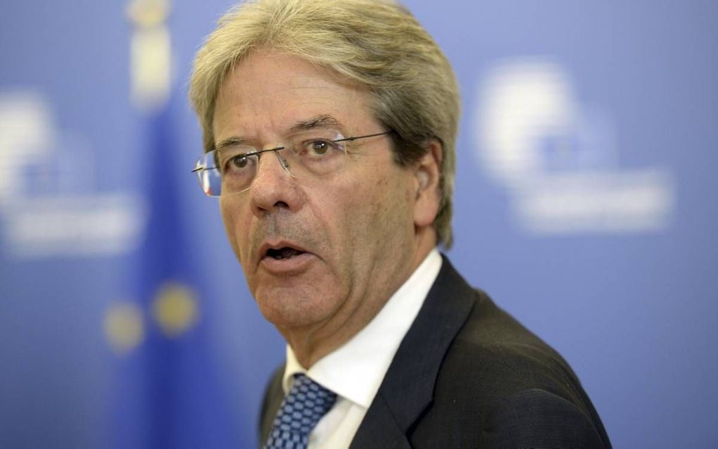 Gentiloni. beeld AFP