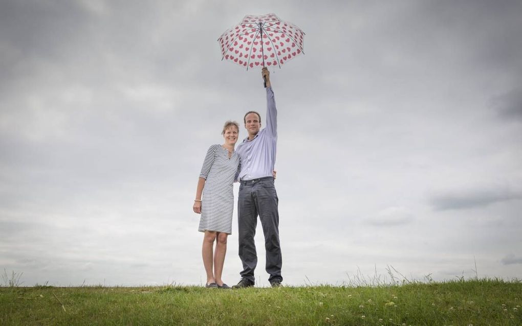 Gerrit en Hanneke Slingerland. beeld Sjaak Verboom