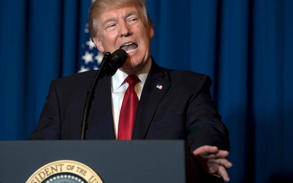 „Diverse beleidsmaatregelen van president Trump leiden tot een stijging van de inkomensongelijkheid.” beeld AFP PHOTO, Jim Watson
