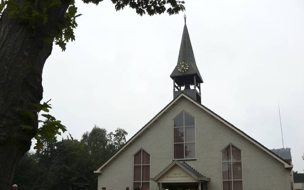 In het kerkgebouw van de vrije oud gereformeerde gemeente te Oldebroek had donderdag de jaarlijkse zendingsmiddag plaats. beeld Gerrit van Dijk