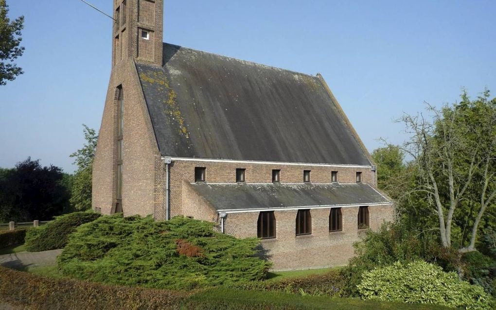 De hervormde gemeente van Eethen en Drongelen nam gisteren afscheid van haar kerkgebouw in Drongelen. beeld Reliwiki, Jan Korpershoek