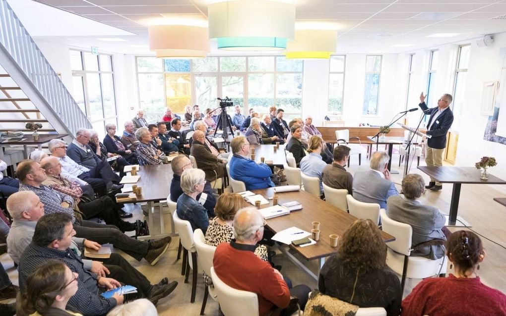 Het Baptisten Seminarium hield gisteren in Ede een conferentie over de Reformatie. beeld Niek Stam