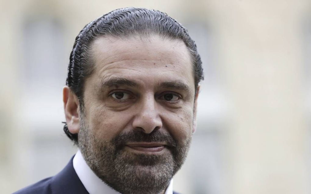 Hariri.  beeld AFP, Thomas Samson