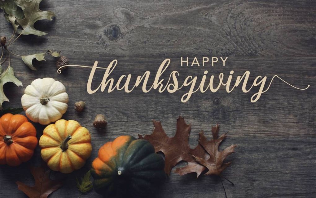 Dankbaarheidsdag is een afgeleide van Thanksgiving.  beeld iStock