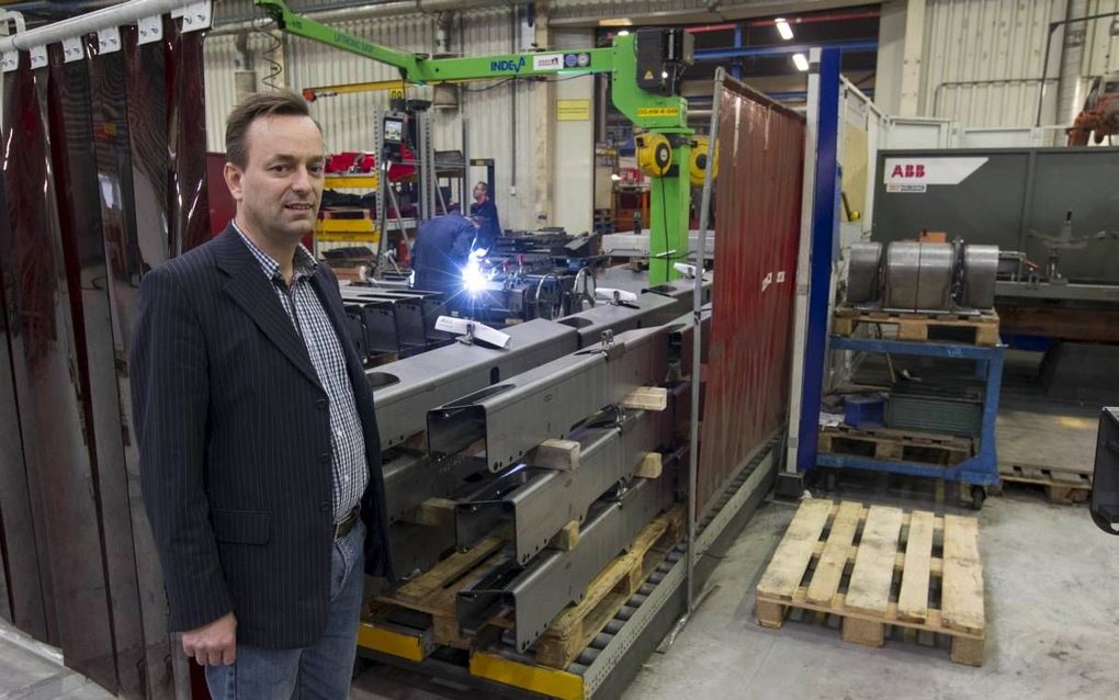 Gerrit van Vlastuin, directeur van Vlastuin Group in Kesteren. beeld RD, Anton Dommerholt