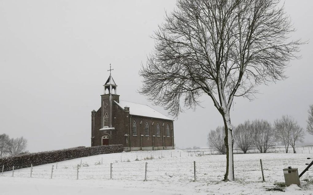 Sneeuw is ook mooi. beeld ANP