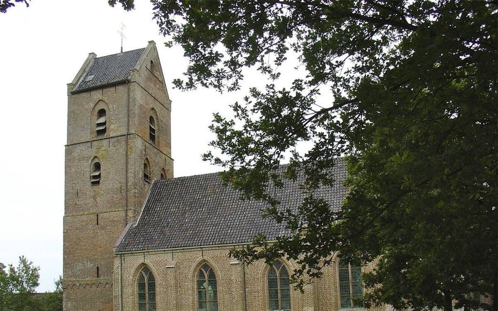 De hervormde kerk in het Drentse Vledder. beeld Wikimedia