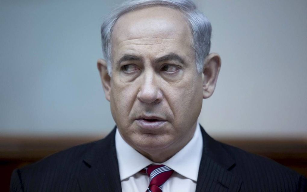 Netanyahu. beeld EPA, Abir Sultan