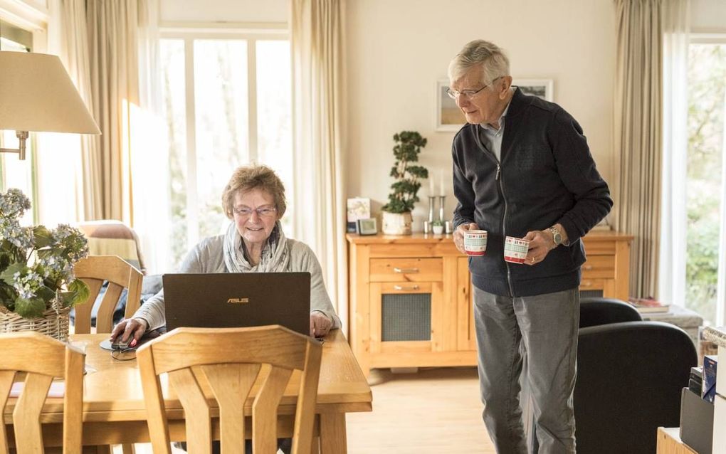 Het echtpaar Oosterom. beeld André Dorst