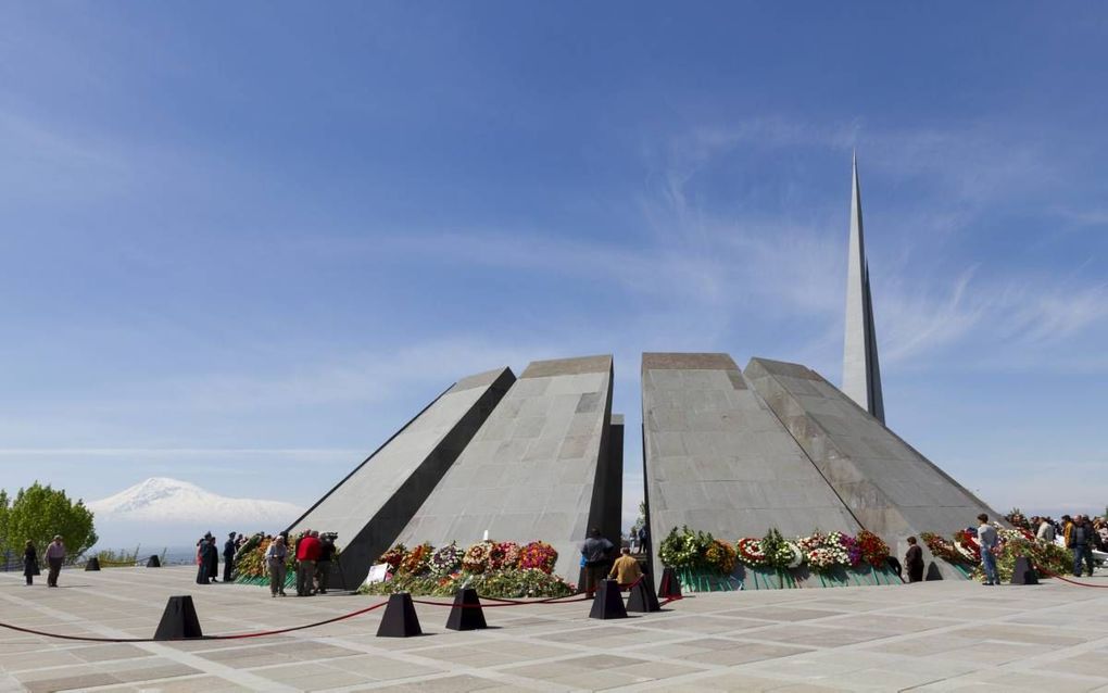 „Hoeveel onschuldige christelijke Armeniërs op gruwelijke wijze zijn vermoord, valt niet meer vast te stellen. Maar het getal van anderhalf miljoen is waarschijnlijk niet eens zo erg overdreven.” Foto: Genocide Memorial en Museum in de Armeense hoofdstad