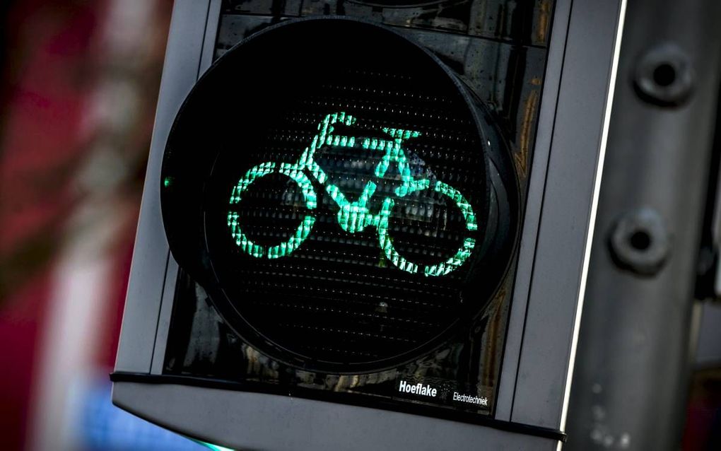 Slim verkeerslicht moet de doorstroming versnellen. beeld ANP
