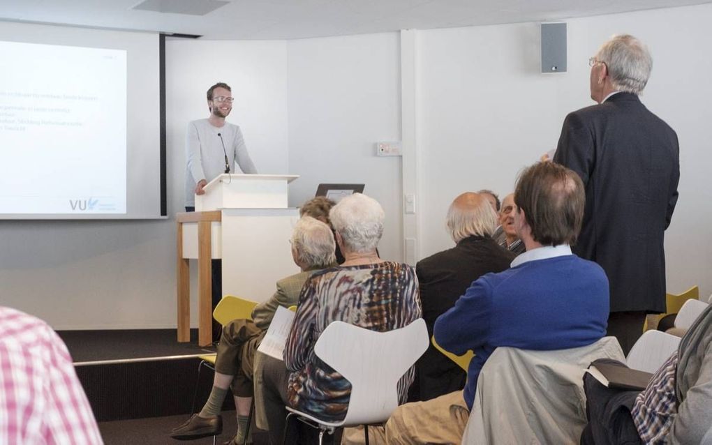 VU-symposium over de protestantse pers in Nederland. beeld Sjaak Verboom
