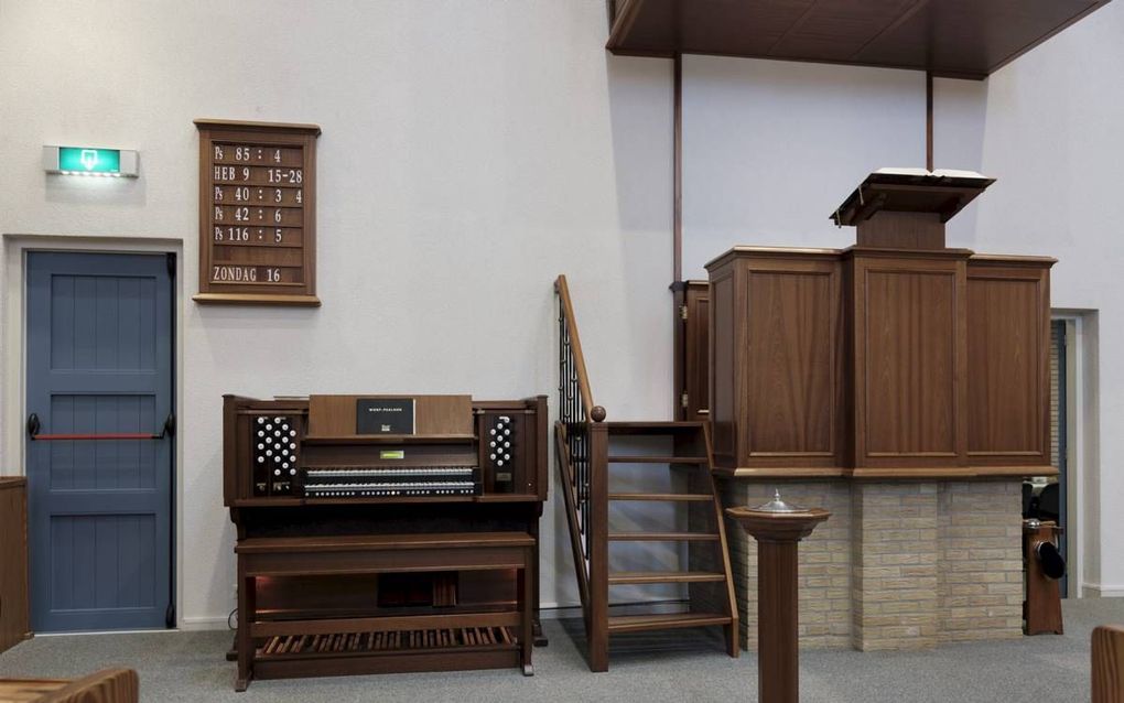 Liturgisch centrum. beeld Sjaak Verboom