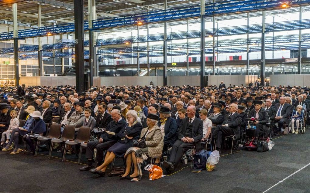 De zendingsdag van Stichting Mbuma-Zending, vrijdag in Gorichem, trok zo’n 3600 bezoekers. beeld Cees van der Wal