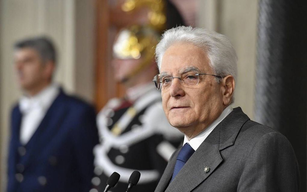 Sergio Mattarella. beeld EPA