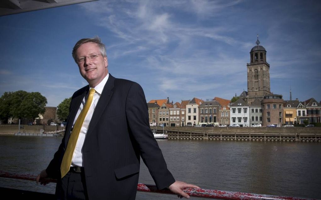 Andries Heidema, burgemeester van Deventer wordt de nieuwe Commissaris van de Koning in Overijssel. beeld Jeroen Jazet