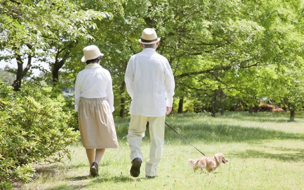 „Lichaamsbeweging werkt op een natuurlijke manier in op dezelfde verouderingsprocessen als die onderzoekers kunstmatig proberen te beïnvloeden.” beeld iStock