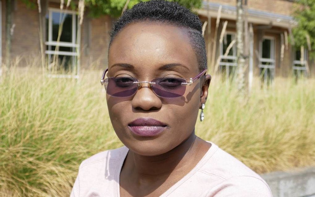 Josephine Mkandawire uit Zambia werkt voor de Zambiaanse Raad van Kerken. Ze is betrokken bij een project om aids/hiv te bestrijden. beeld RD