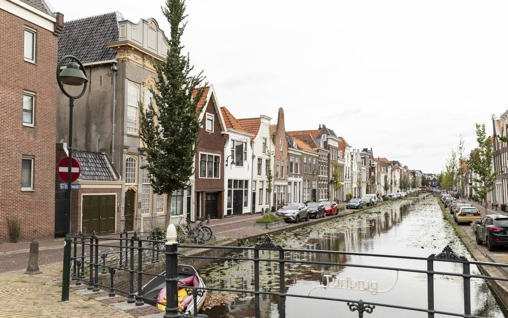 De Turfmarkt in de binnenstad van Gouda. beeld André Dorst