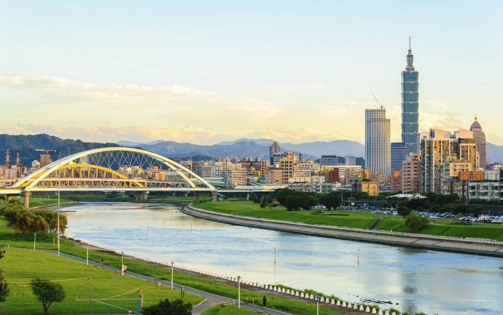 „Zowel Taiwan als de wereldgemeenschap zou flink kunnen profiteren van toelating van Taiwan tot de VN.” Foto: de Taiwanese hoofdstad Taipei. beeld iStock
