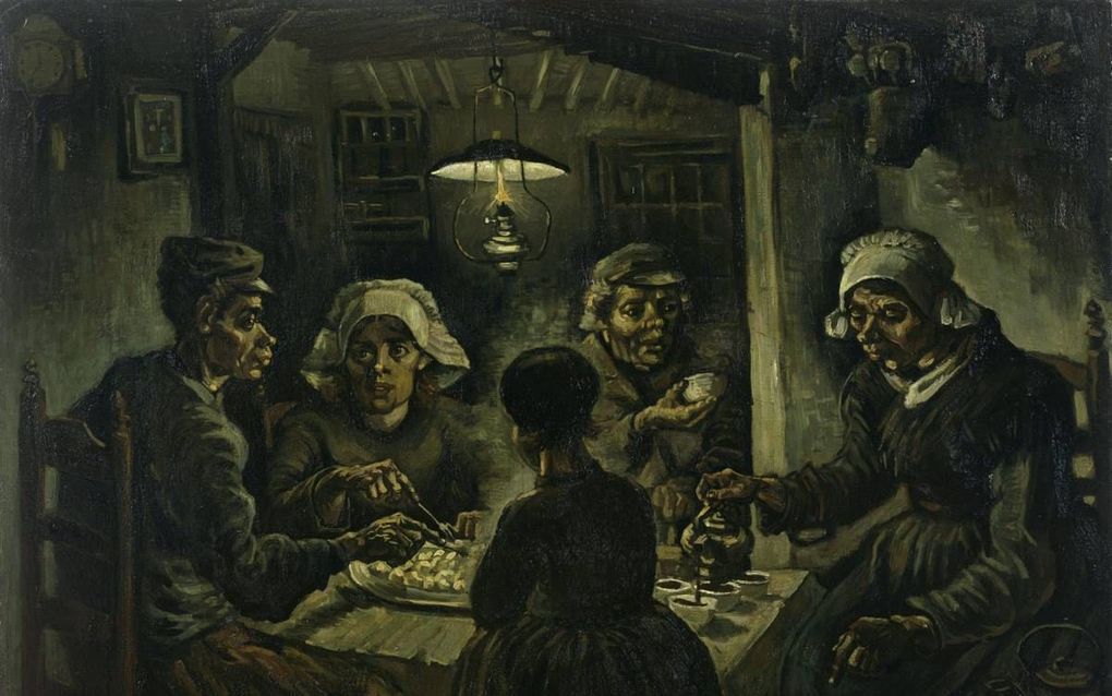 Vincent van Gogh, ”De aardappeleters”, 1885.