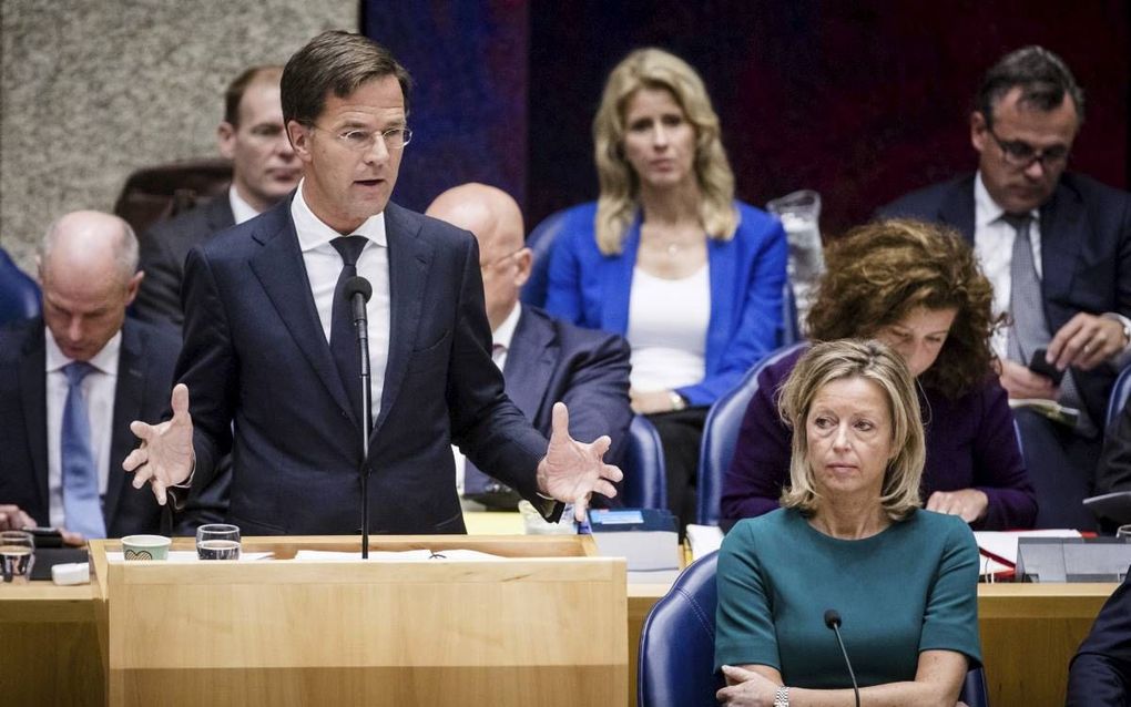 Kabinet-Rutte III, beeld ANP, Bart Maat.