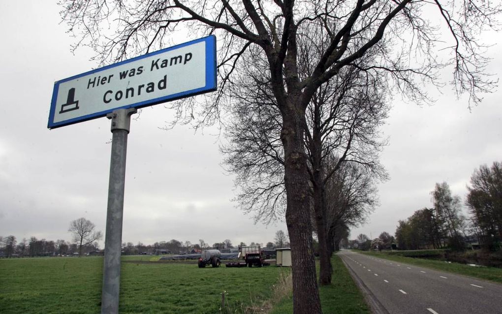 Kamp Conrad was een van de drie kampen in de gemeente Staphorst waar Joodse dwangarbeiders werkten. beeld Eelco Kuijken