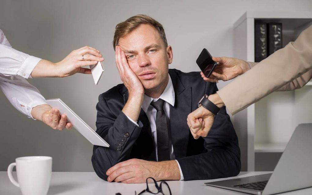„Een burn-out treft vaak mensen in de bloei van hun leven. Zij maken carrière in een flexibiliserende arbeidsmarkt, waarin succes de norm is.” beeld iStock
