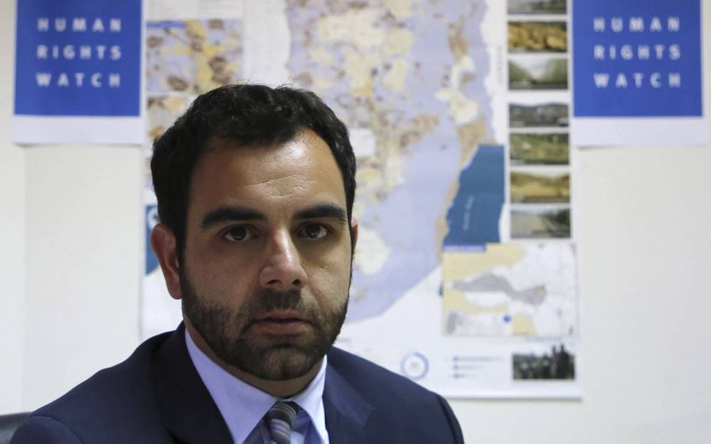 HRW-regiodirecteur Omar Shakir. beeld AFP, Abbas Momani