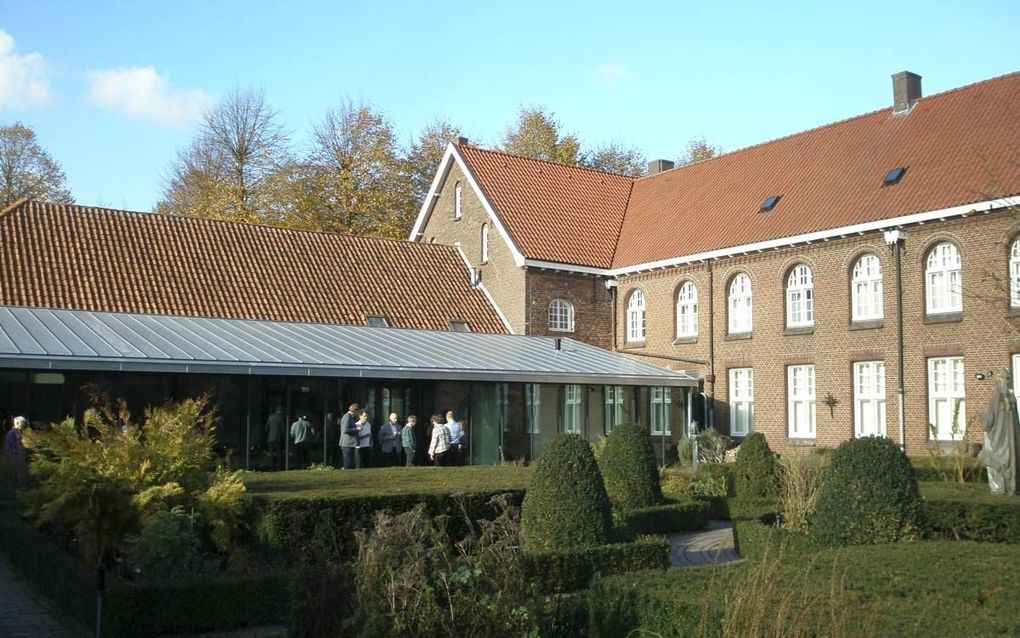 In het Museum voor Religieuze Kunst in Uden, het vroegere klooster van de Birgitinessen, stonden donderdag vroegmiddeleeuwse religieuze teksten centraal tijdens het symposium ”De stad als klooster”. beeld RD