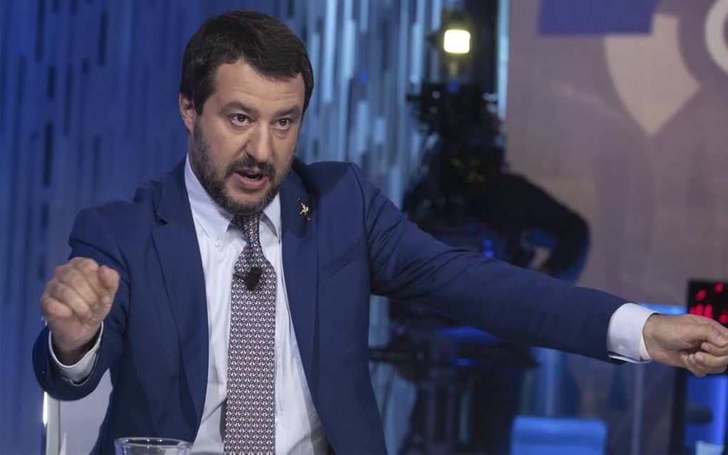 Matteo Salvini. beeld EPA, Massimo Percossi