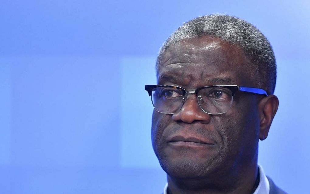 Mukwege. beeld AFP, Emmanuel Dunand